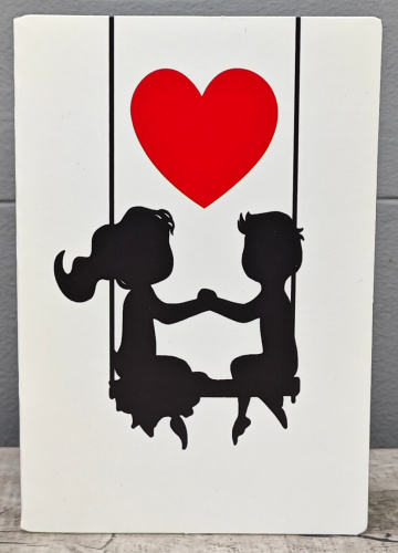Открытка Люблю LOVE №1