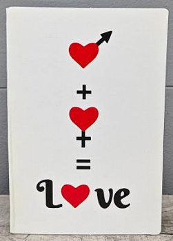 Открытка Люблю LOVE №4